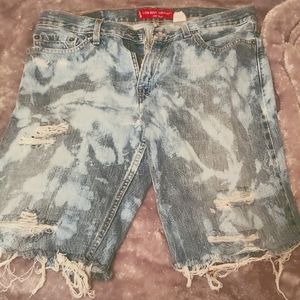 Hand bleached Levi's